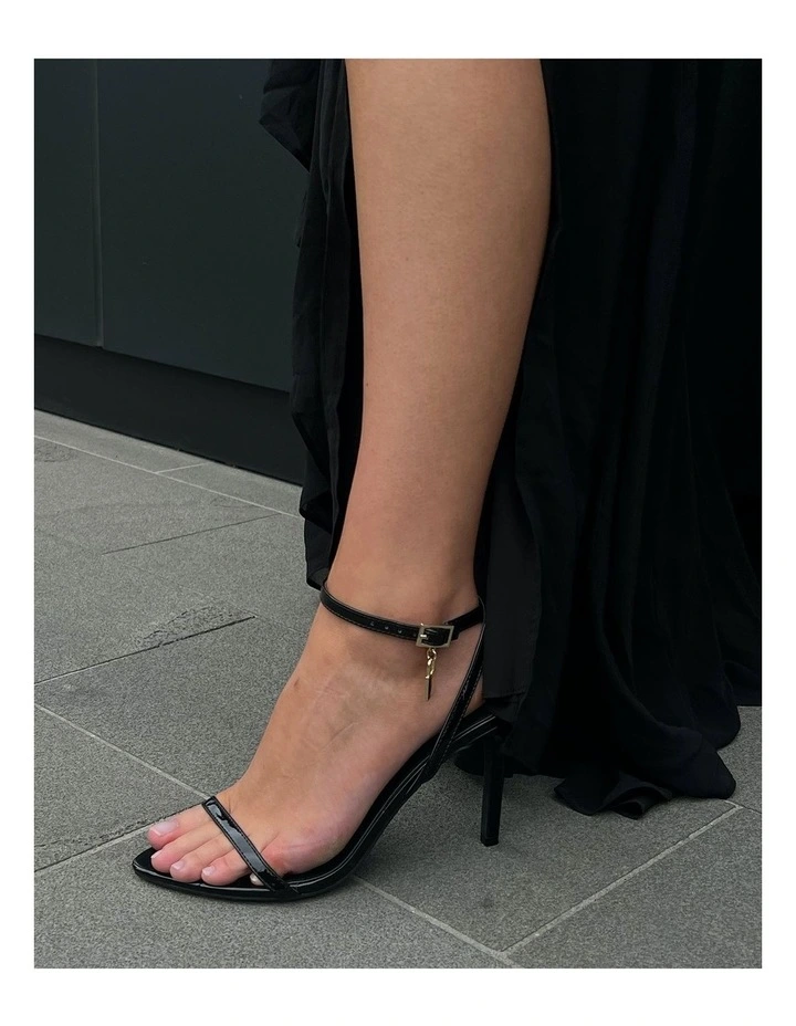 Libbie Heels in Black Patent image 4
