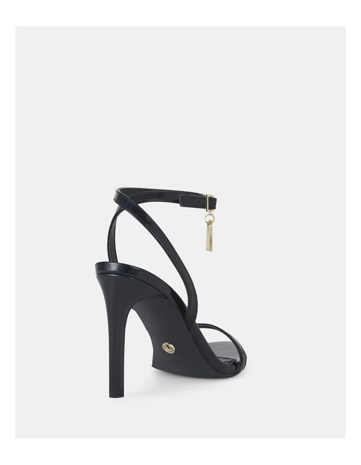 Libbie Heels in Black Patent image 5