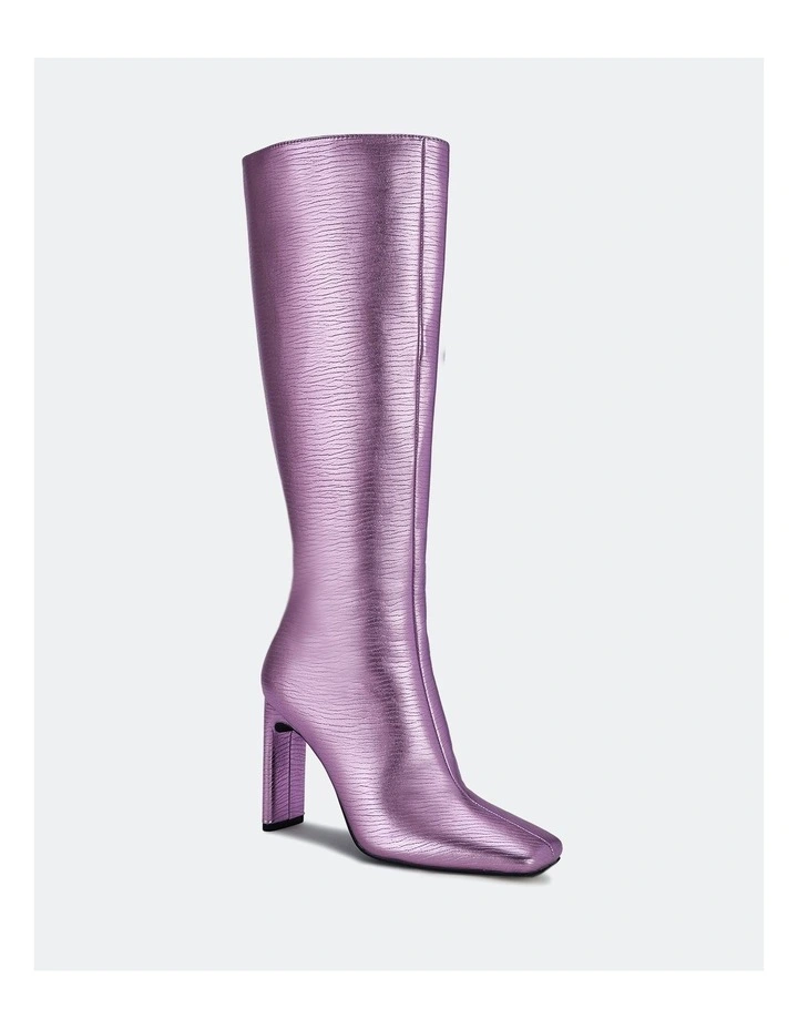 Zodiak Boot in Pink Metallic image 3