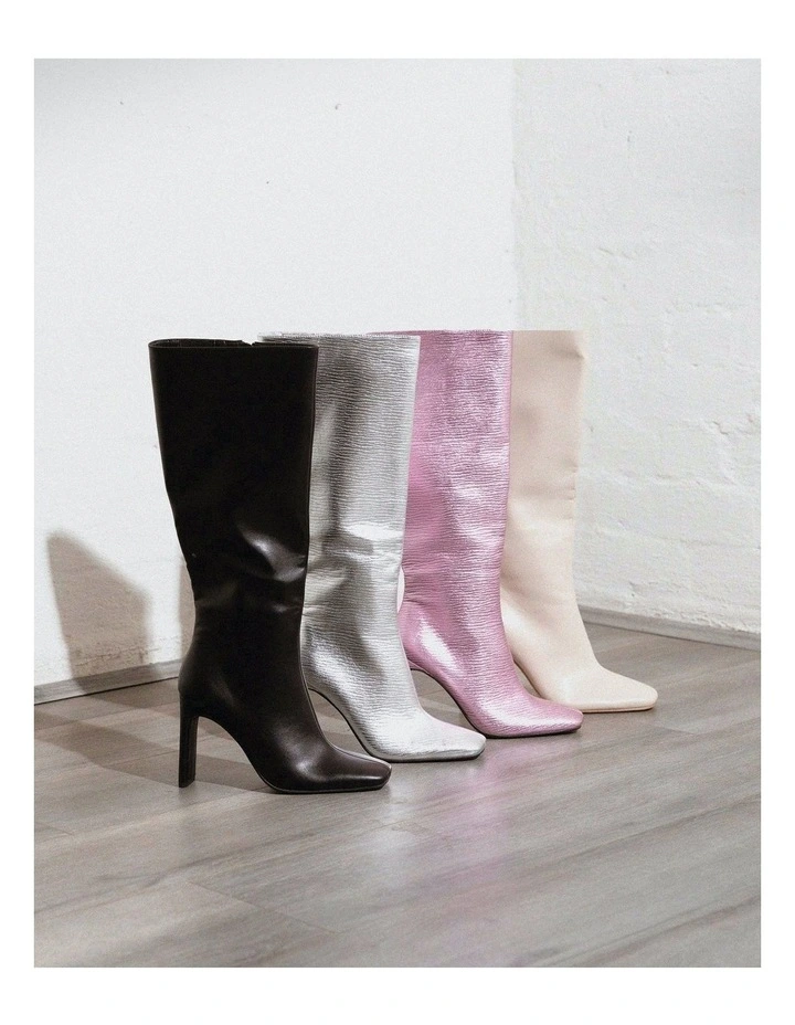 Zodiak Boot in Pink Metallic image 4