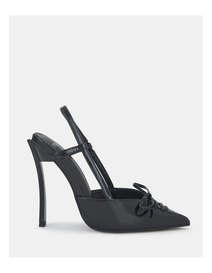Zorsha Pumps Heels in Black Patent image 1