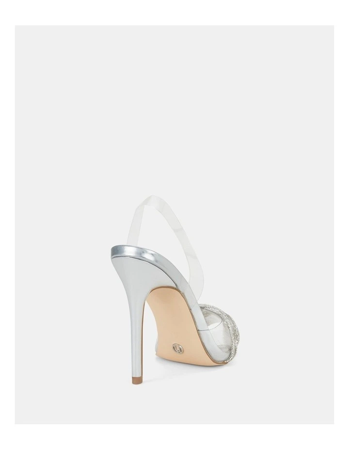 Zunflower Pumps Heels in Silver image 4