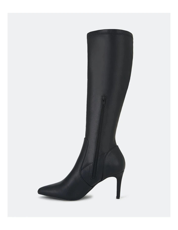 Orleans Boots in Black Smooth image 3