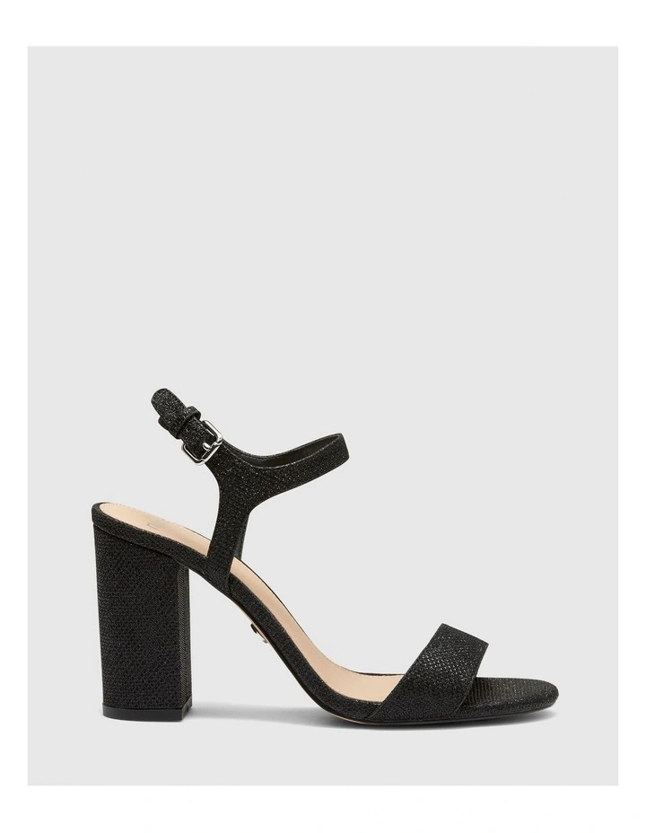Prosecco Heels in Black image 1