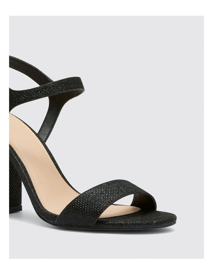 Prosecco Heels in Black image 2