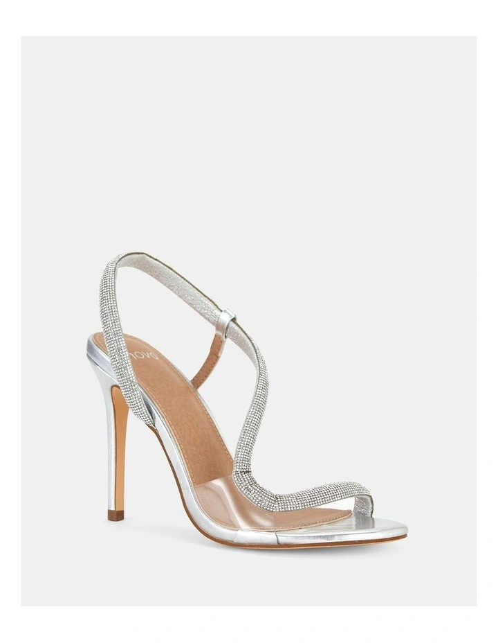 Yasha Heels in Silver image 3
