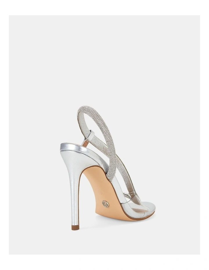 Yasha Heels in Silver image 4