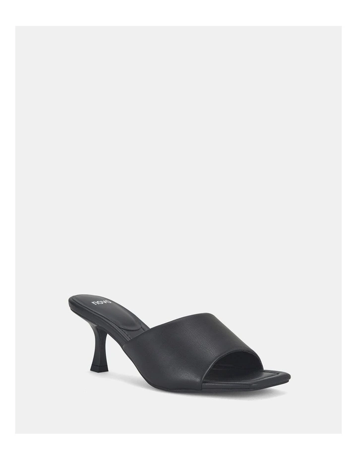 Ulesi Mules Heel in Black image 2