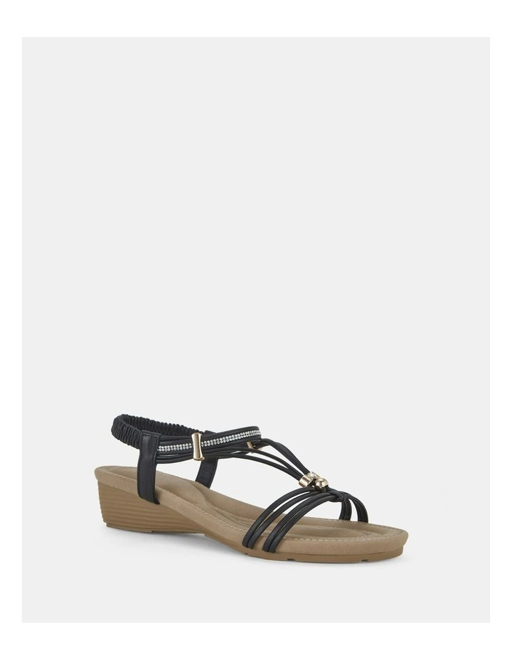 Elmarino Wedge in Black image 2