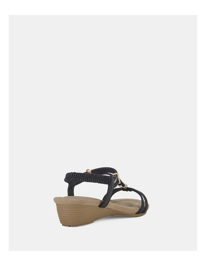 Elmarino Wedge in Black image 3