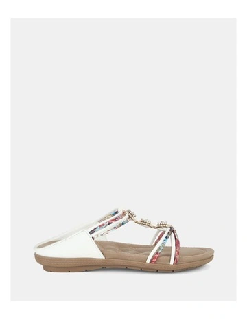 Elparlo Sandals in White