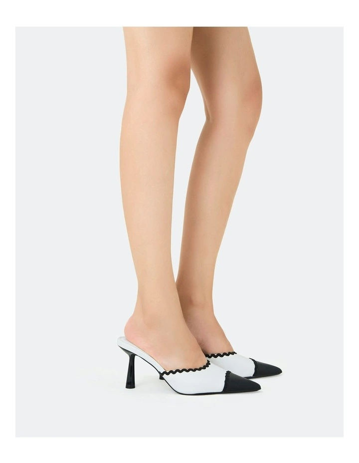 Ibsen Heels in White Multi image 2