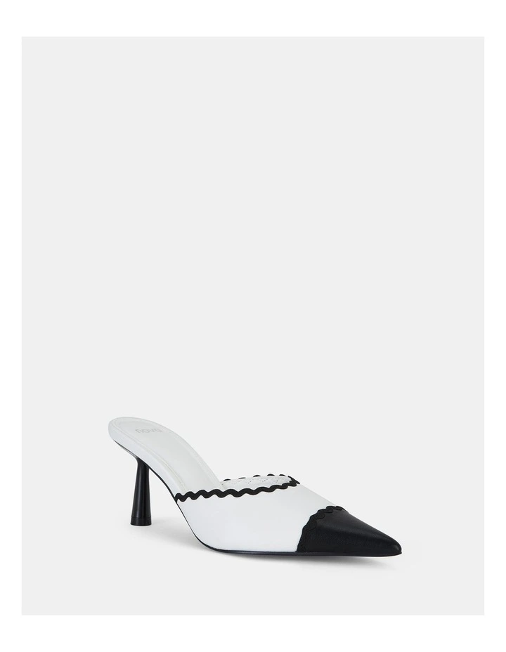 Ibsen Heels in White Multi image 3