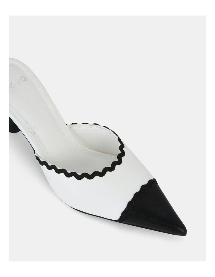 Ibsen Heels in White Multi image 4