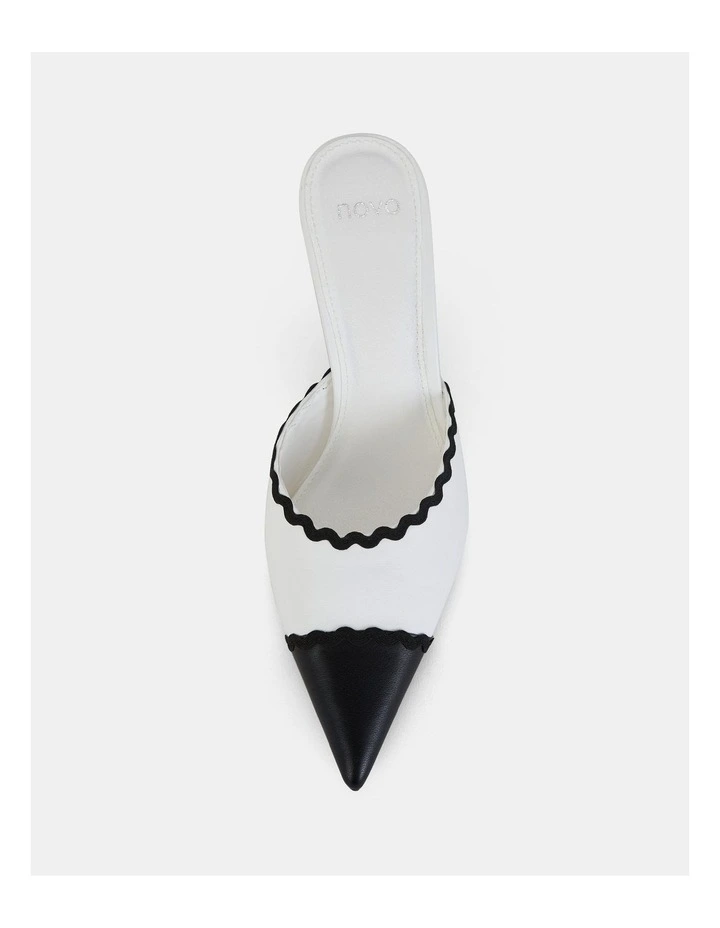 Ibsen Heels in White Multi image 5