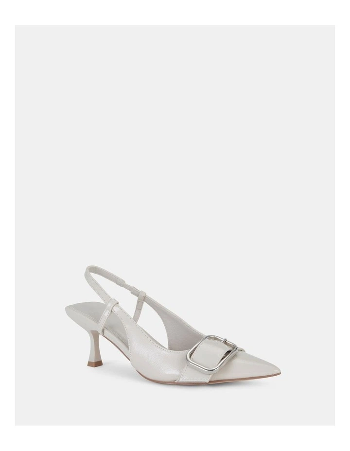 Isera Heels in Porcelain Patent image 3