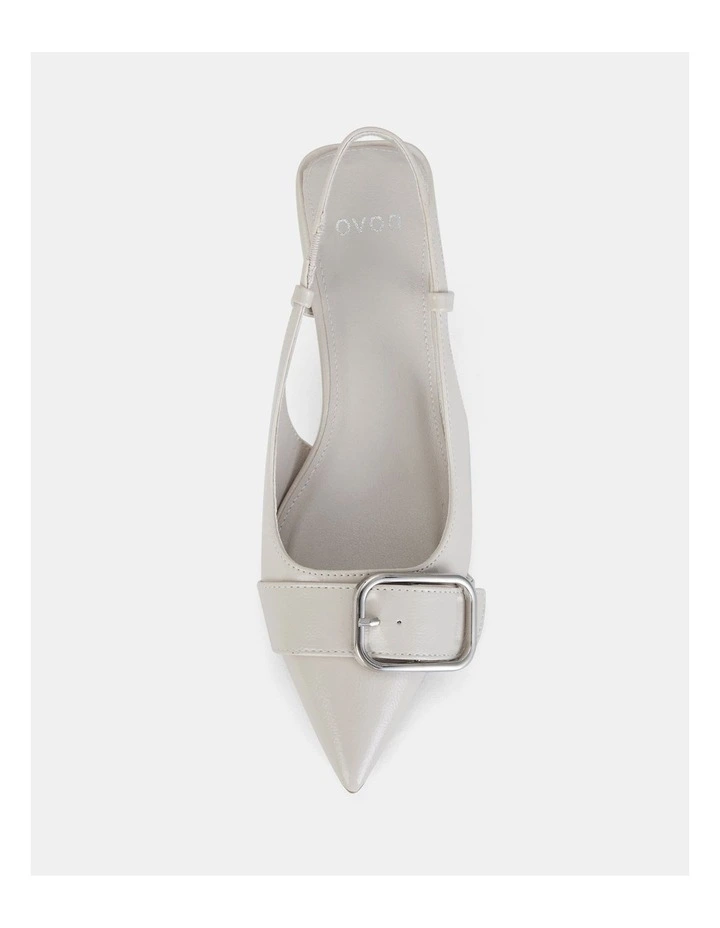 Isera Heels in Porcelain Patent image 5