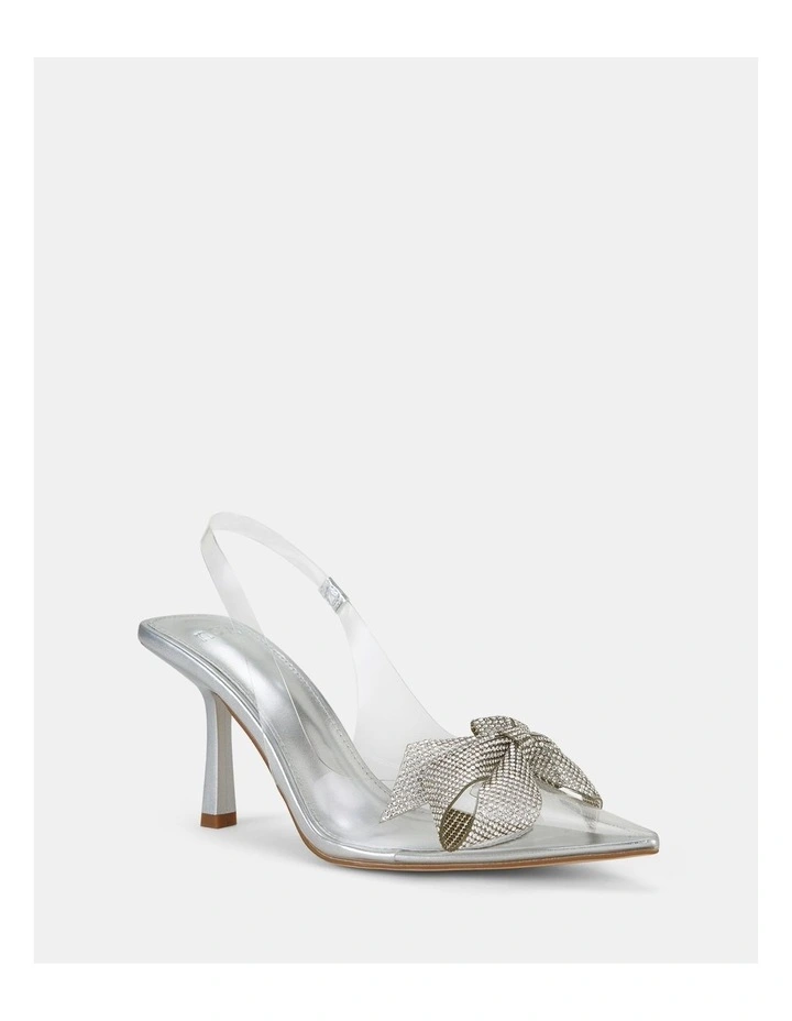 Yoana Heels in Silver image 3