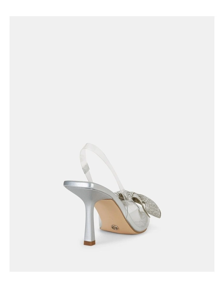Yoana Heels in Silver image 6