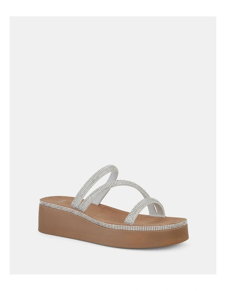 Savona Sandals in Silver image 2