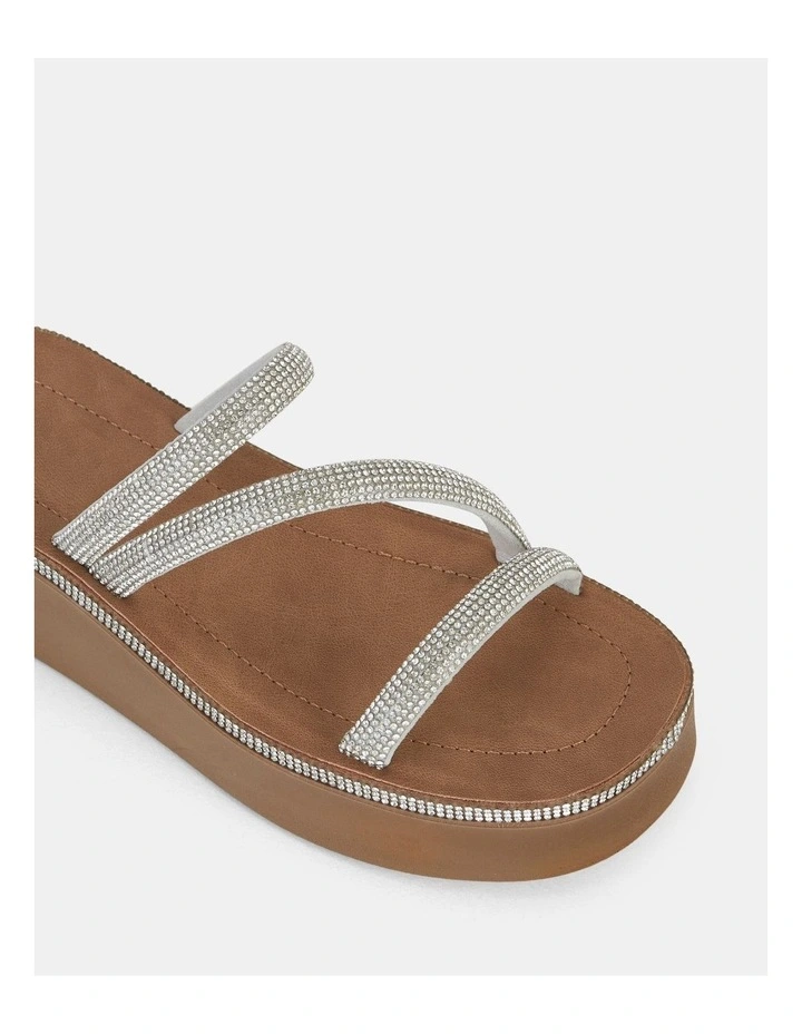 Savona Sandals in Silver image 3