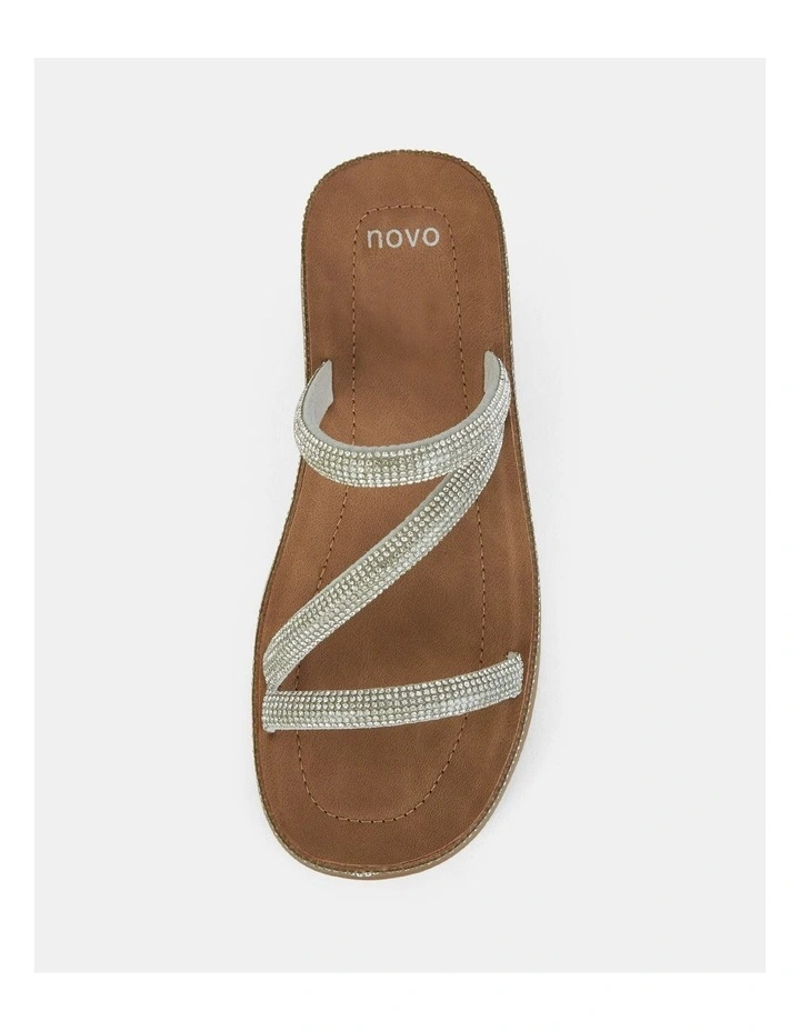 Savona Sandals in Silver image 4