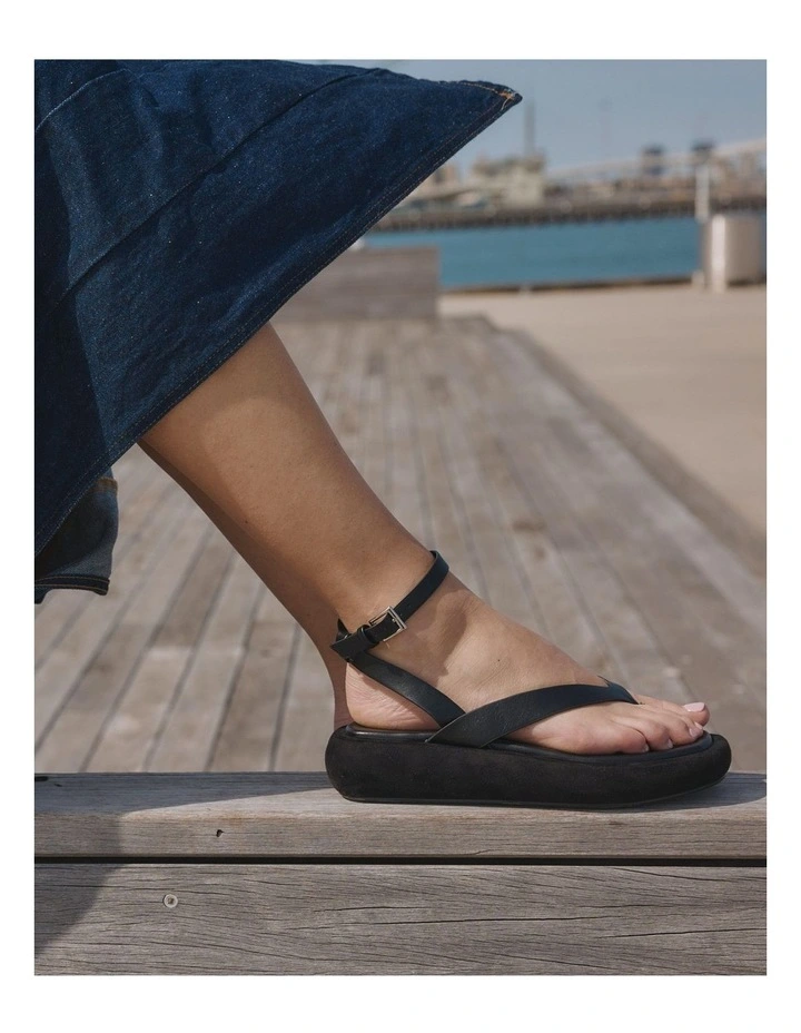 Tahney Sandals in Black image 2