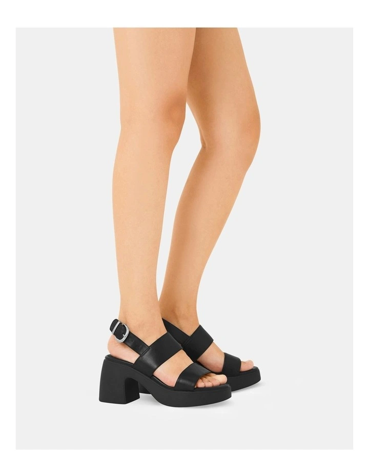 Umae Strappy Heels in Black image 2