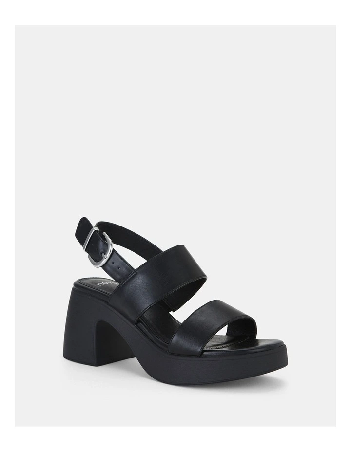 Novo Shoes Umae Strappy Heels in Black MYER