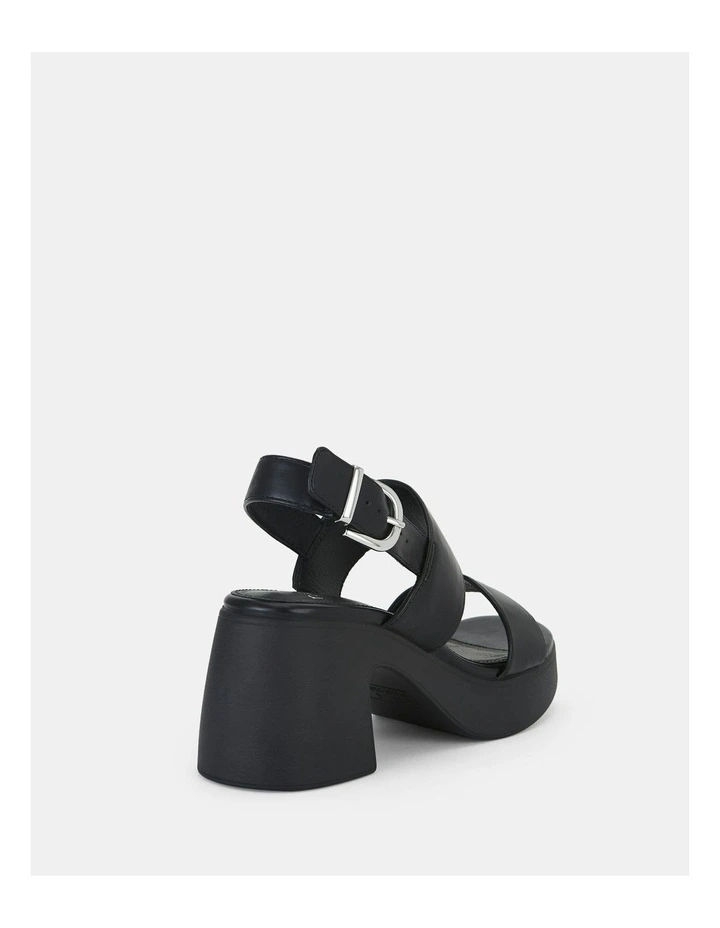 Umae Strappy Heels in Black image 6