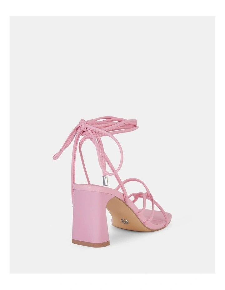 Uray Strappy Sandals in Pink image 6