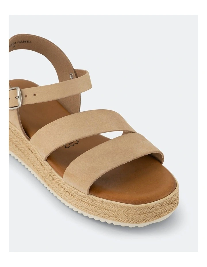 Vanneza Sandals in Camel image 3