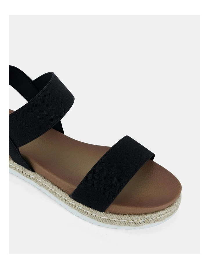 Bologna Sandals in Black image 3