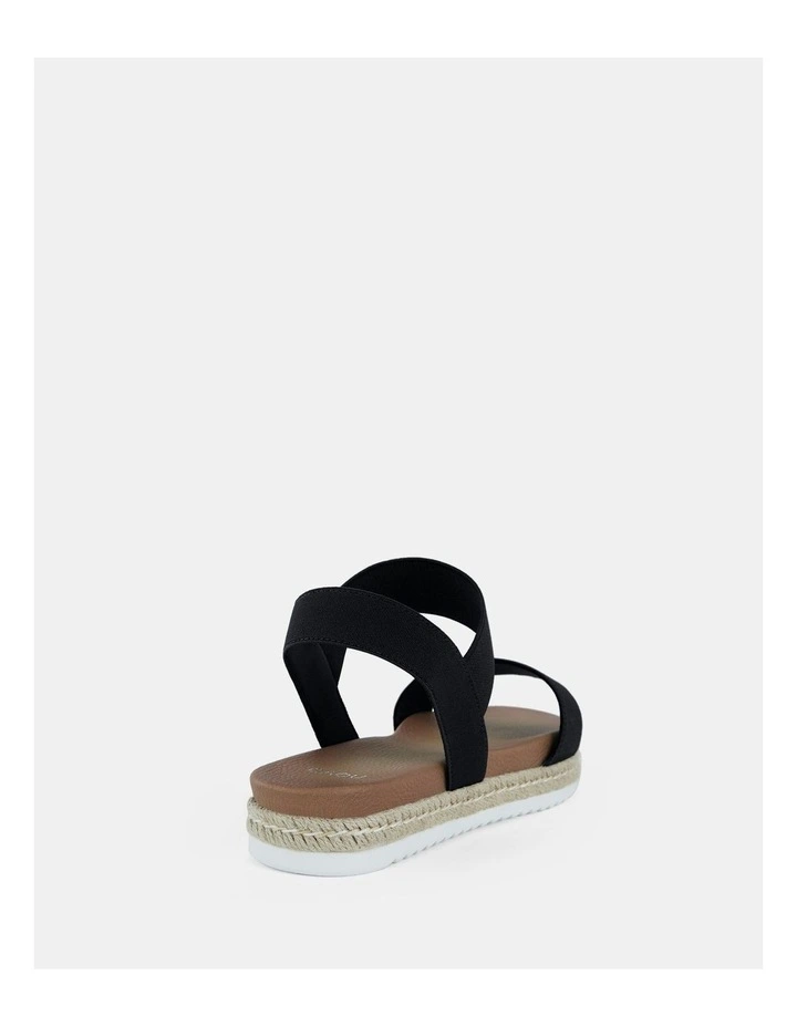 Bologna Sandals in Black image 5
