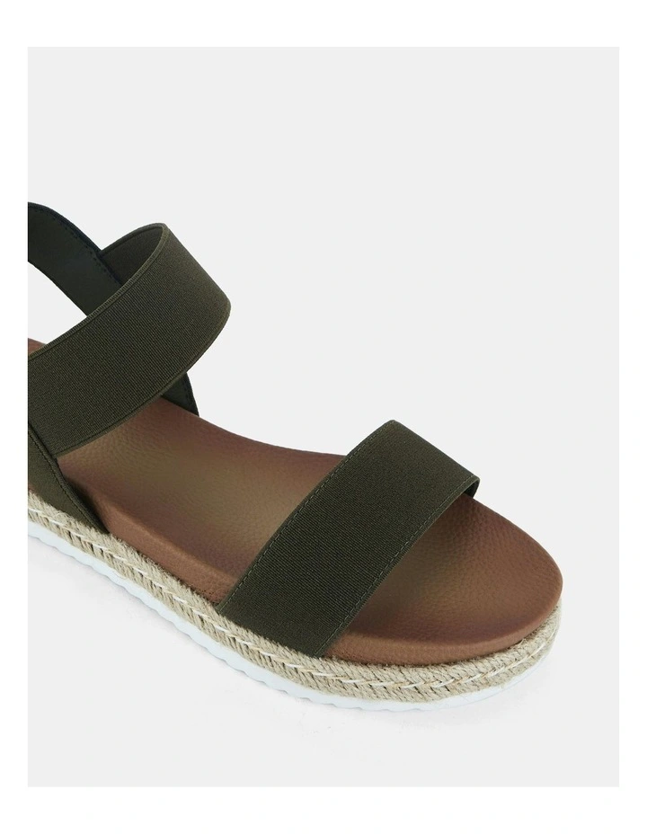 Bologna Sandals in Khaki image 3