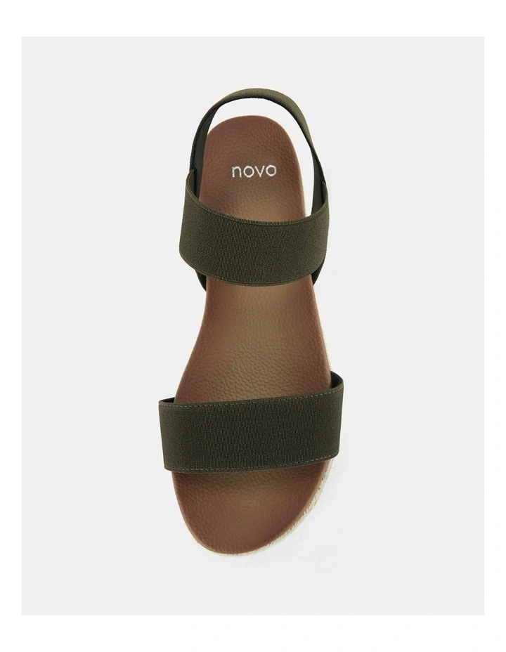 Bologna Sandals in Khaki image 4