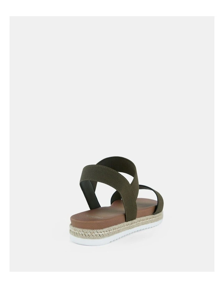 Bologna Sandals in Khaki image 5