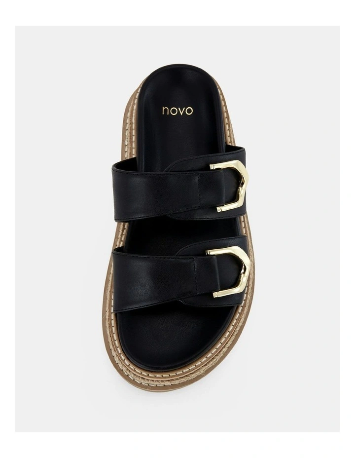 Shylah Sandals in Black image 5