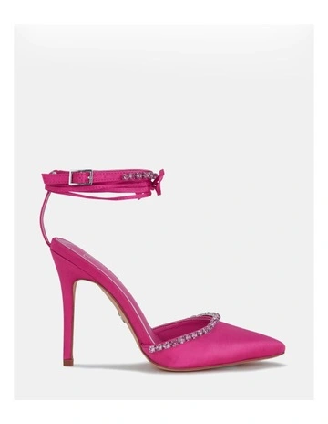 Zirgo Stilettos Heels in Barbie