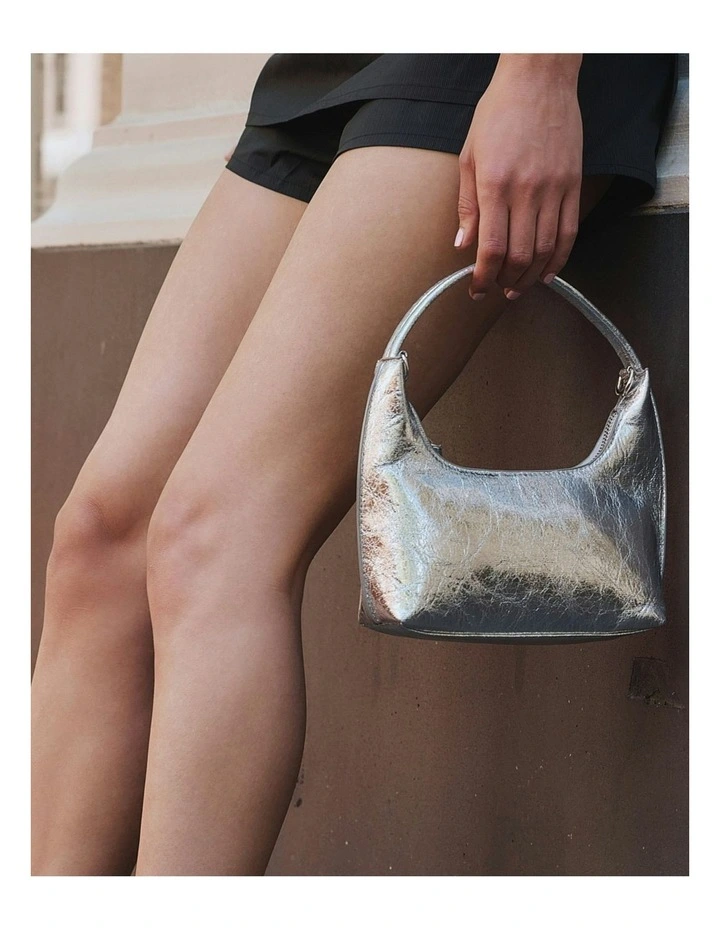Atlanter Shoulder Bag in Silver image 2
