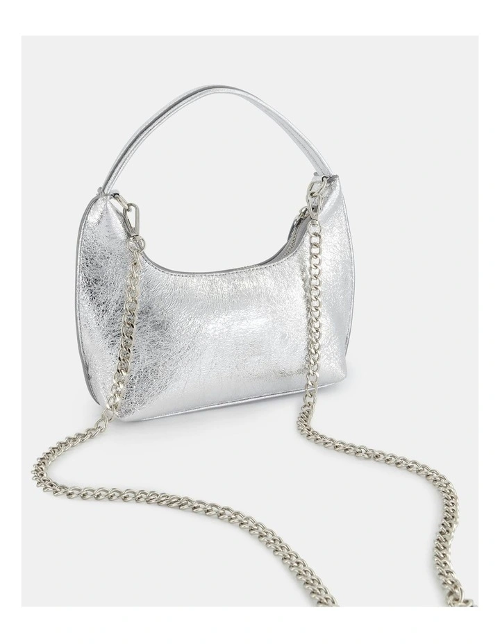 Atlanter Shoulder Bag in Silver image 3
