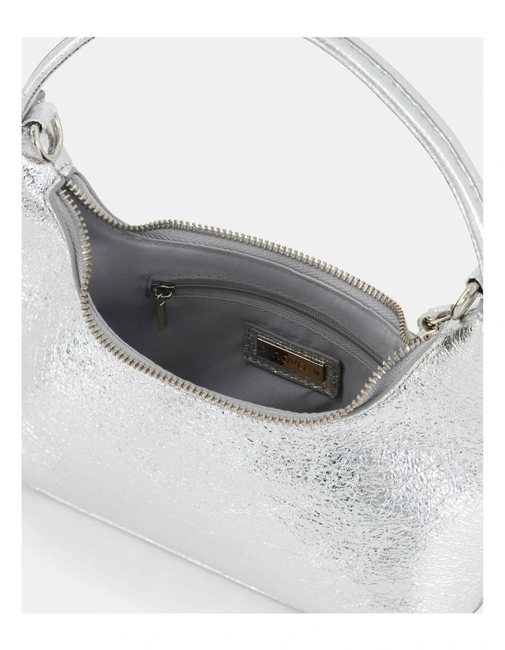 Atlanter Shoulder Bag in Silver image 4