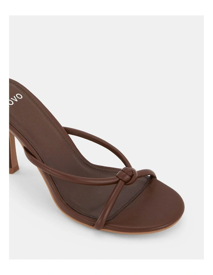 Zabeen Heels in Milk Chocolate image 3