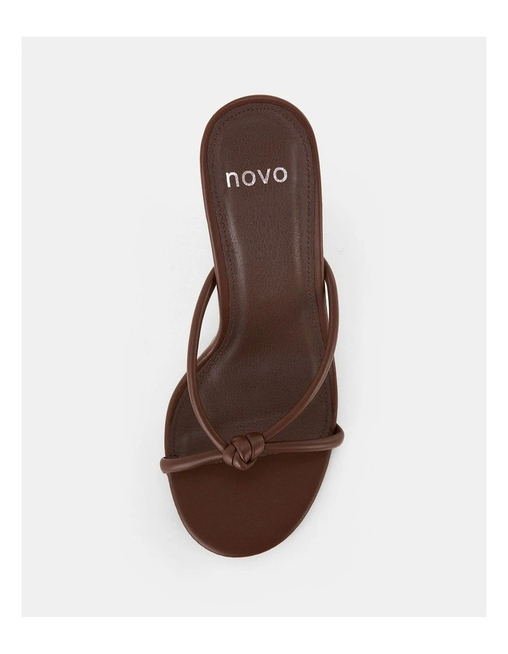 Zabeen Heels in Milk Chocolate image 4