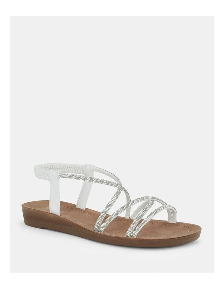Slaya Sandals in White image 2