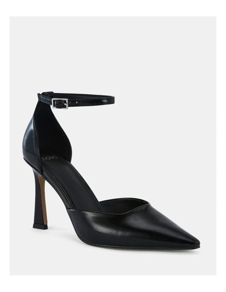 ITZEL Heels in Black Patent image 2