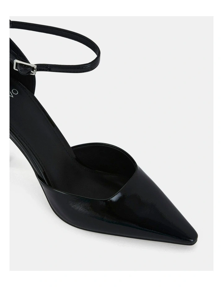 ITZEL Heels in Black Patent image 3