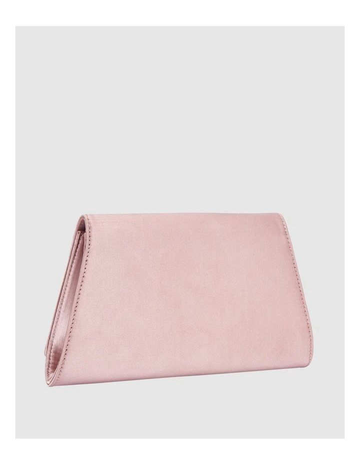 Alias Clutch in Nude Satin image 2