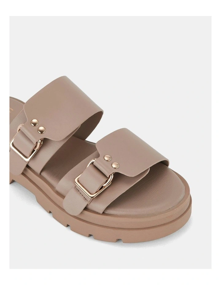Biella Wedges in Nude image 3