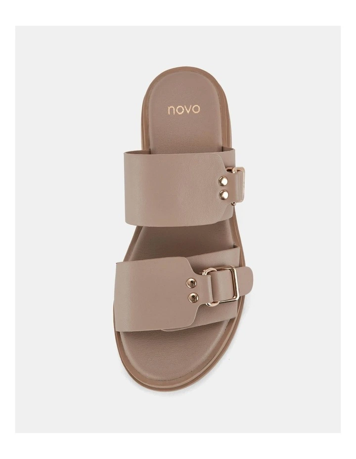 Biella Wedges in Nude image 4